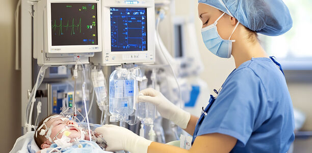 Bild zu Schwere zerebrale Schädigung - Therapiezieländerung und Therapiebegrenzung