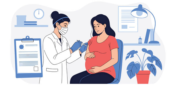 Bild zu mRNA-COVID-19-Impfstoffe - Sicherheit für den Fötus im 1. Trimester